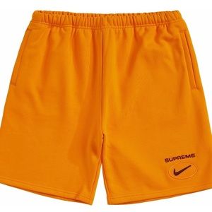 Supreme Nike Jewel Sweatshorts - Orange
